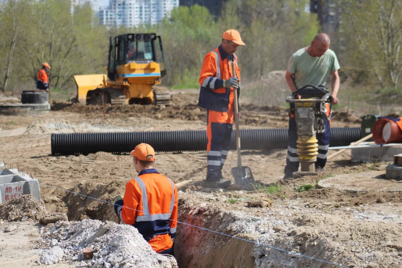 The reconstruction of Truskavetska Street has started in the Darnytskyi district of Kyiv