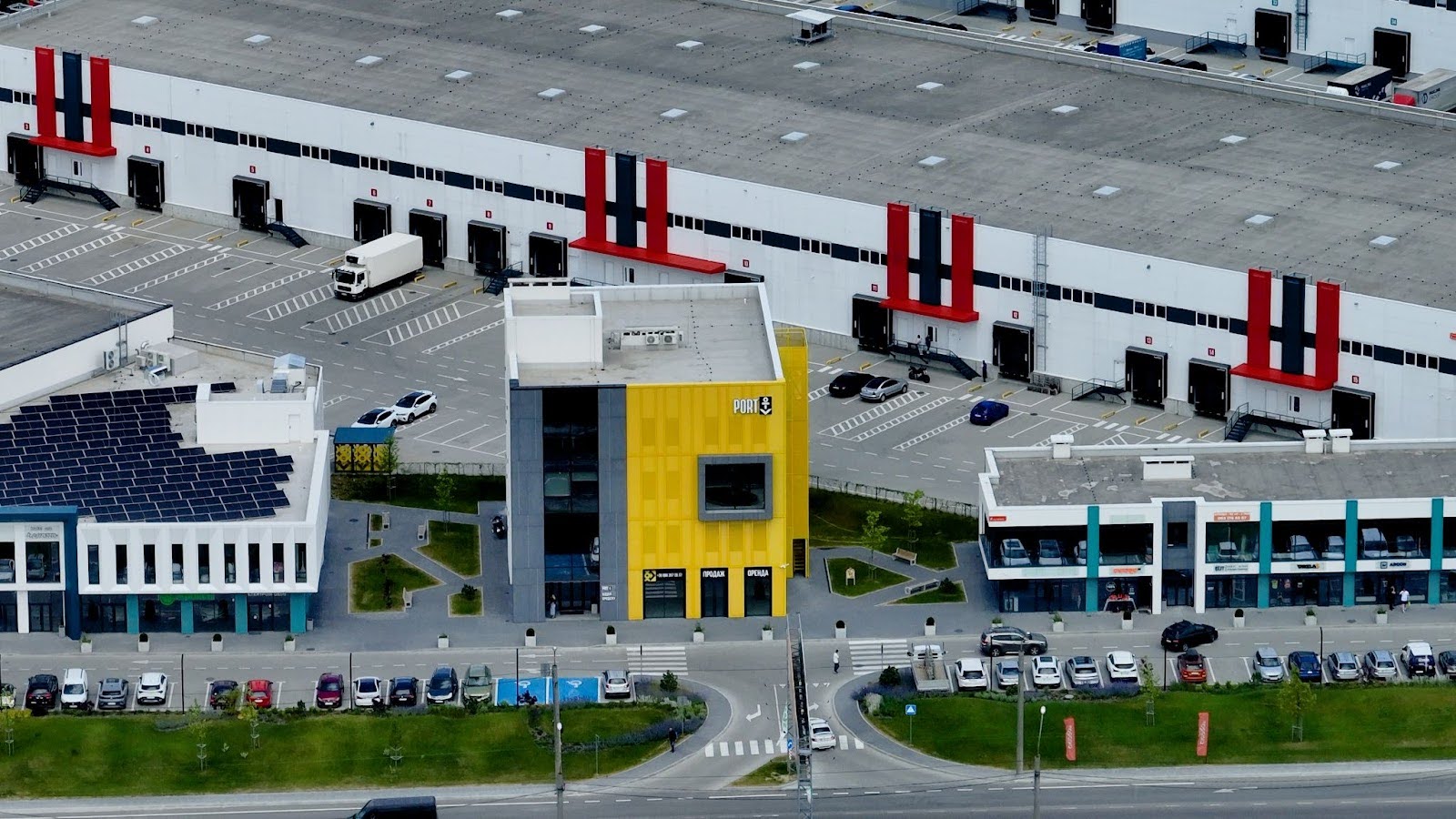 Логістичний центр Port.Lviv площею 77 тис. кв. м введено в експлуатацію